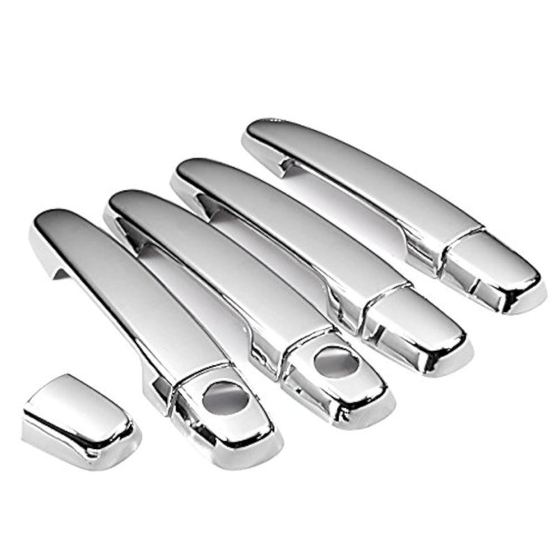 Chrome Side Door Handle Cover Trims Fit for 2002-2006 Toyota Camry / 01-07 Highlander